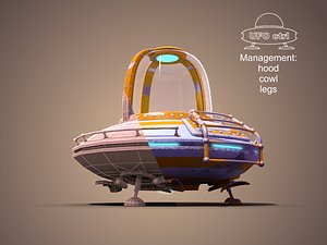 ufo space 3d 3ds