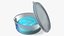 Pot Blue Toy Slimes