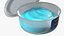 Pot Blue Toy Slimes