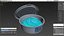 Pot Blue Toy Slimes