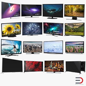 TV 3D Models Collection