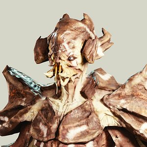 crab alien 3D model