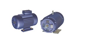 electric motor 3D model