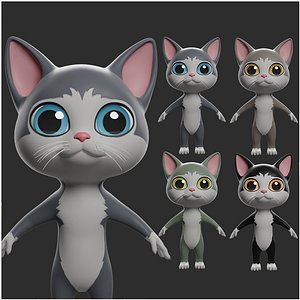 Cartoon  Cat 3D