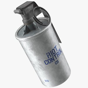 ABC M7A2 Riot Control CS Grenade Old