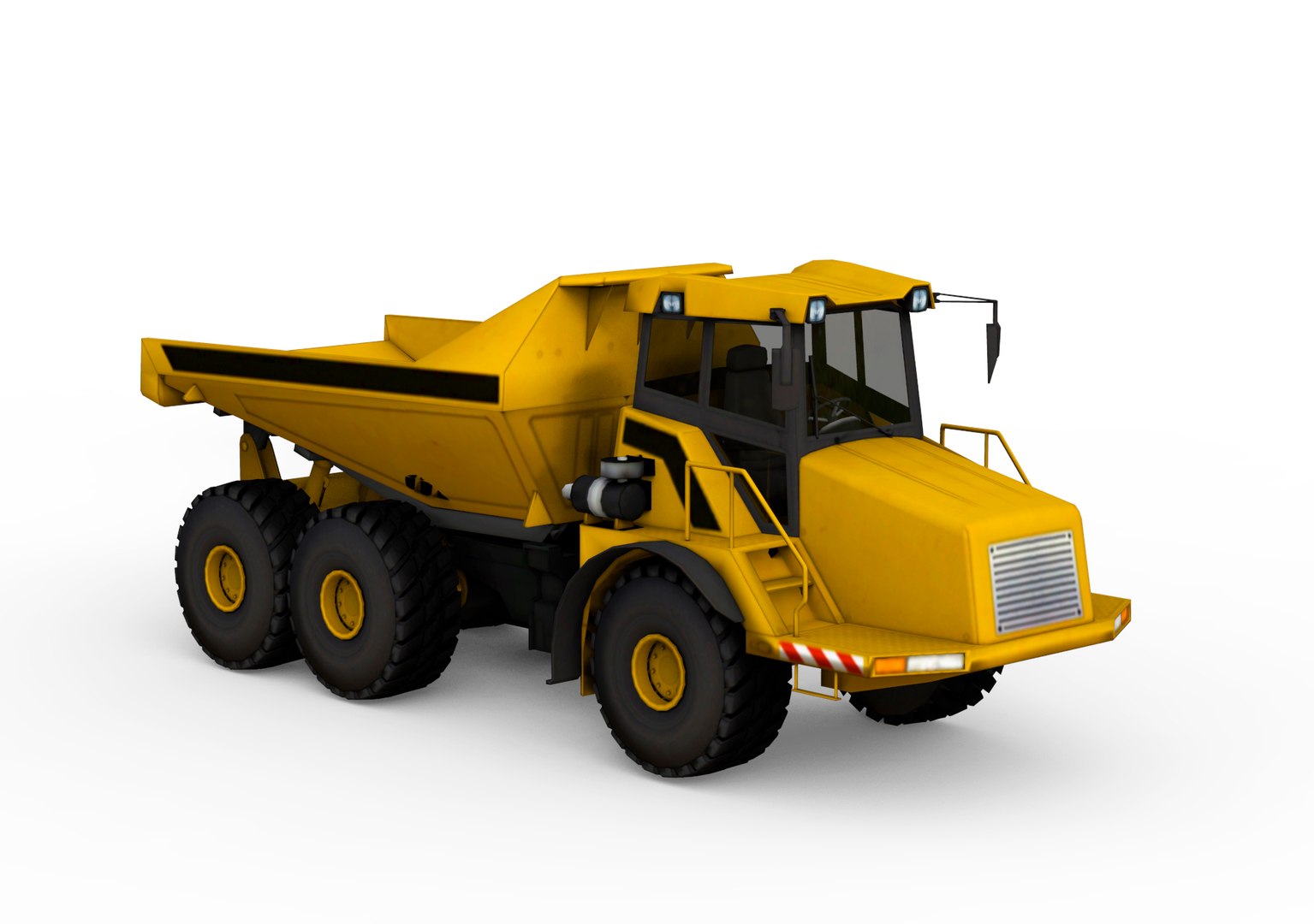 Dump truck model - TurboSquid 1370003