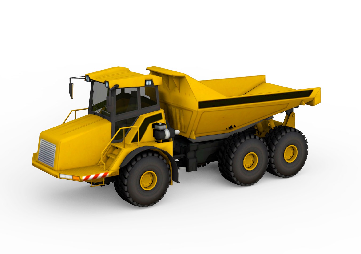 Dump truck model - TurboSquid 1370003