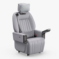 Executive Comfort Passenger Seat Gray
