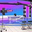 News Broadcast Studio Set 3D model