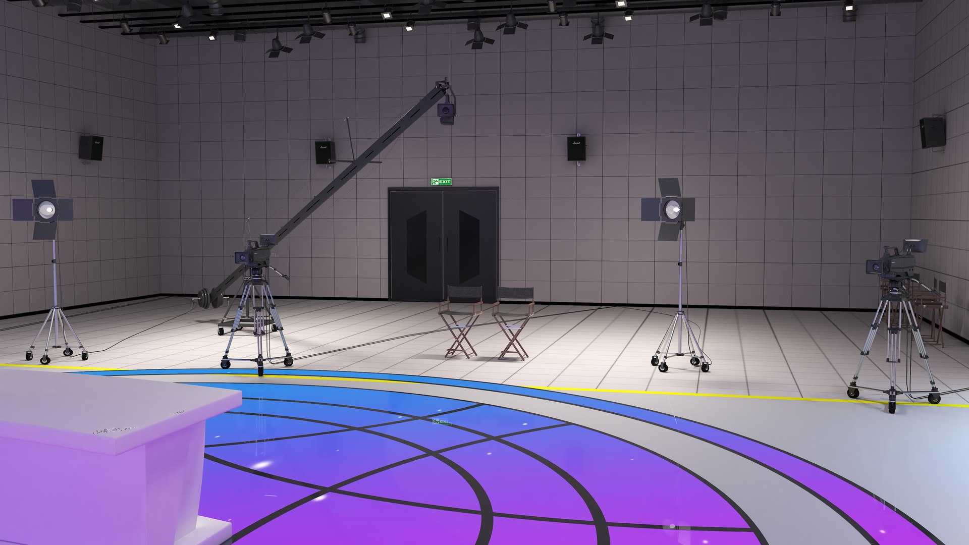 News Broadcast Studio Set 3D model https://p.turbosquid.com/ts-thumb/OI/kVoaBh/h0/newsbroadcaststudioset24/jpg/1743672937/1920x1080/fit_q87/842e85307d98ed601b862aaf3a26ff7aab2c998d/newsbroadcaststudioset24.jpg