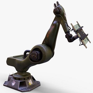 Robotic arm  high detail vintage model