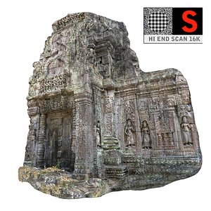 3d angkor temple 16k