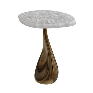 Stacklab  Mura  Sculptural Side Table in Glass and Bronze  Canada