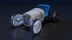 3D vision simplex car concept