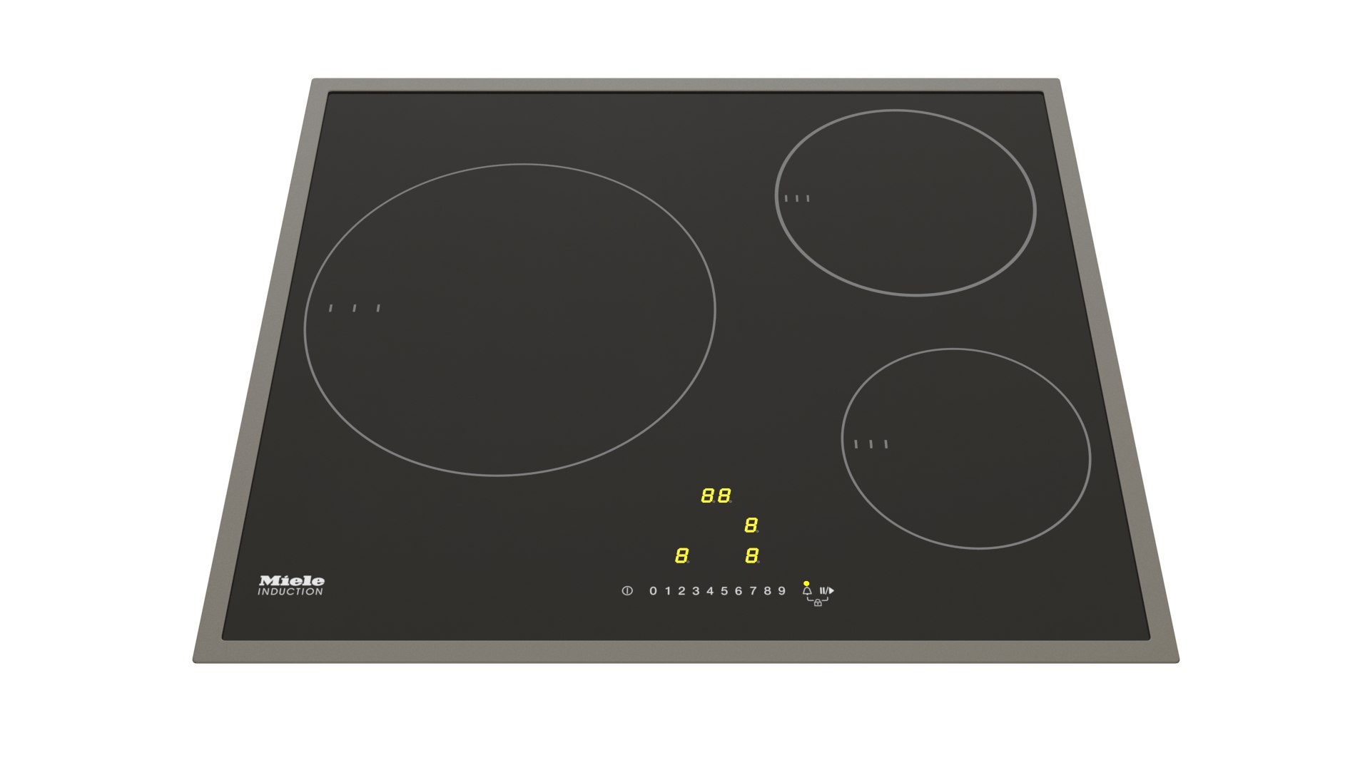 Miele Induction Cooktop 3D Model TurboSquid 1980150