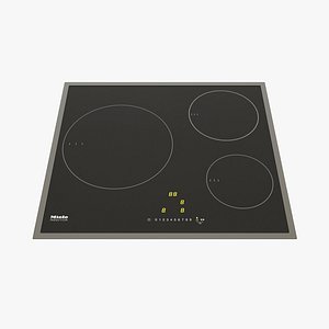 Miele Induction cooktop 3D model