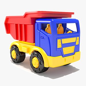 3d toy dumptruck model