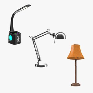 3D model Desk Lamps Collection 2