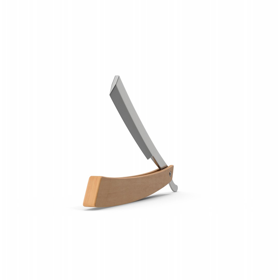 3D Straight Razor - TurboSquid 2010866