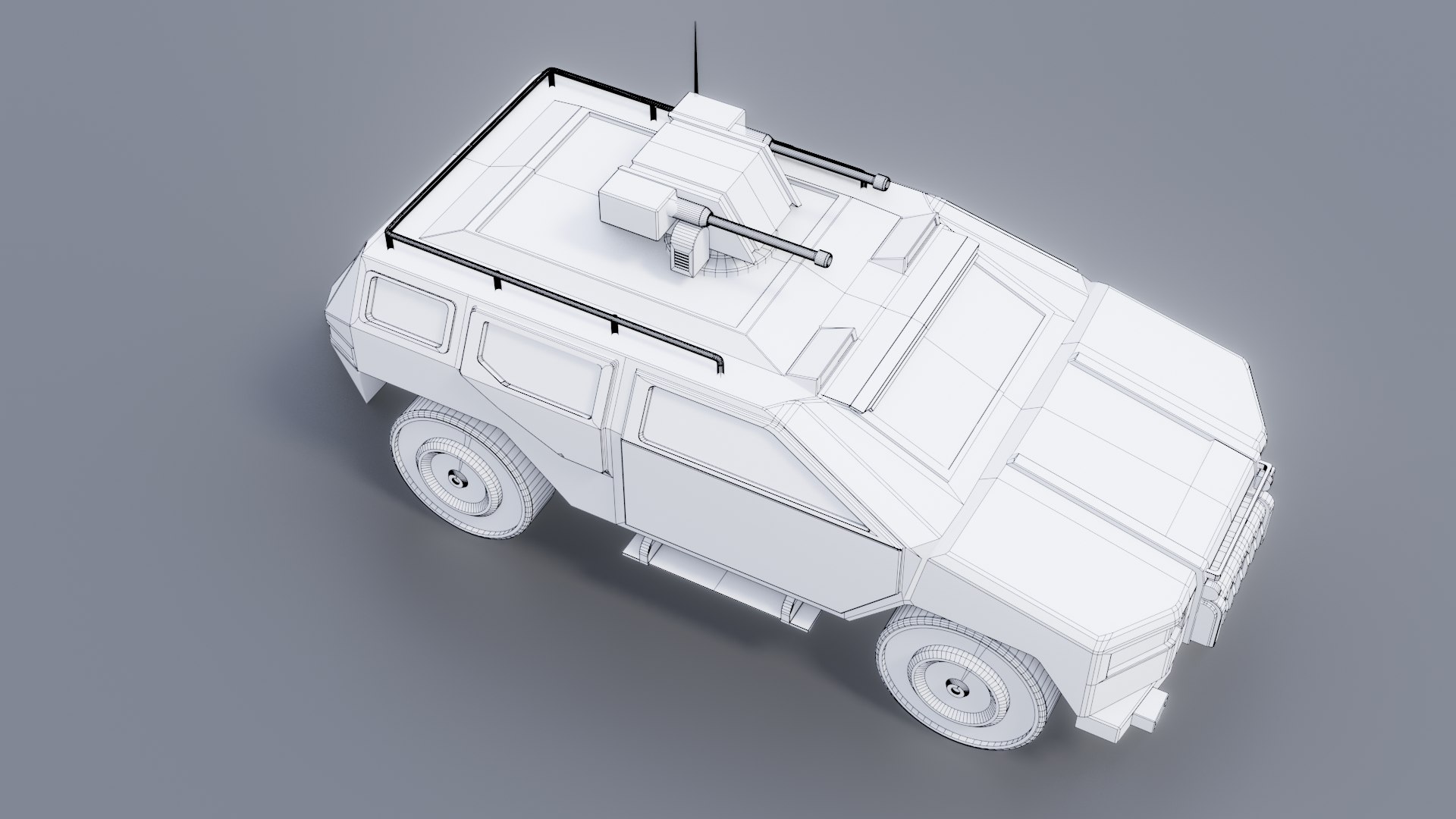 Sci Fi Military Vehicle - Low poly - Game Ready - PBR 3D model https://p.turbosquid.com/ts-thumb/OJ/4VxCXG/YR/wire_0009/png/1640364862/1920x1080/fit_q87/c1413db264aa43bd65bad4e061f0243955c5ad8a/wire_0009.jpg