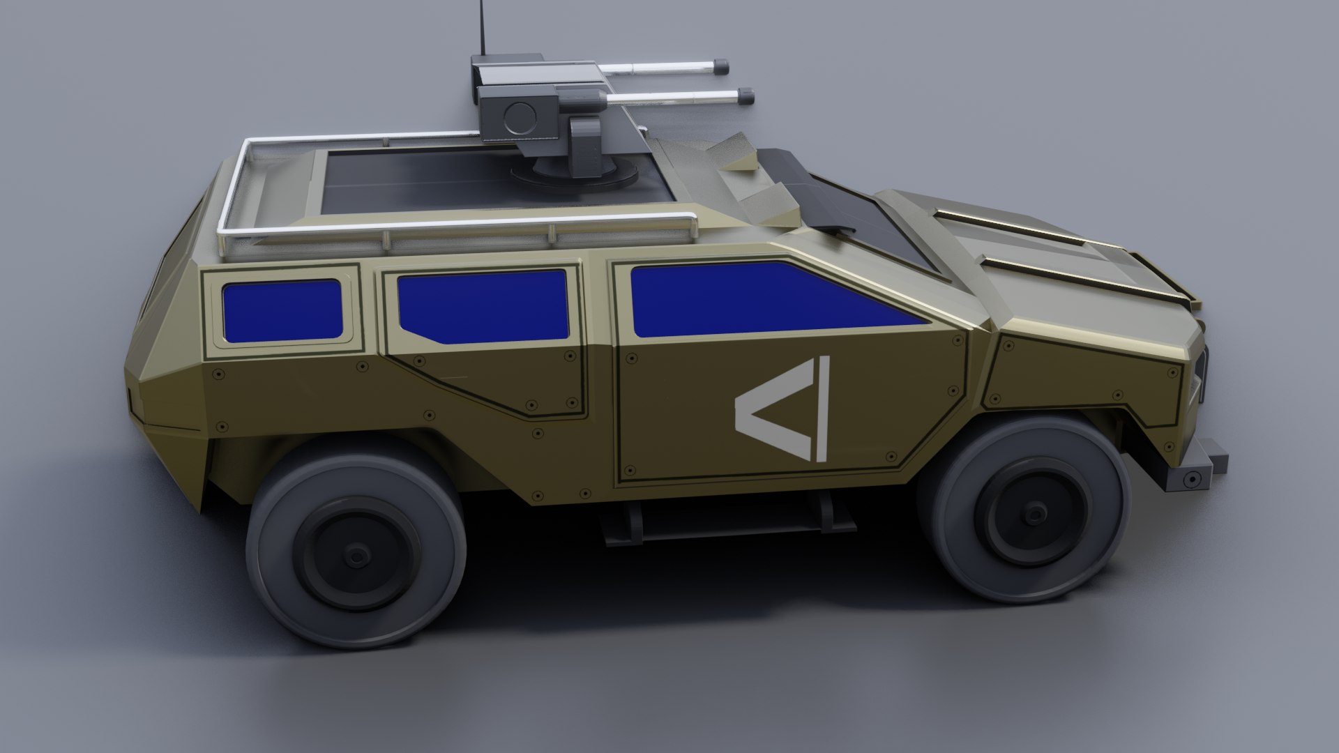 Sci Fi Military Vehicle - Low poly - Game Ready - PBR 3D model https://p.turbosquid.com/ts-thumb/OJ/4VxCXG/dq/color_0006/png/1640364860/1920x1080/fit_q87/c0c7f1e8870e34cb0efa97d7be156343f341ab77/color_0006.jpg