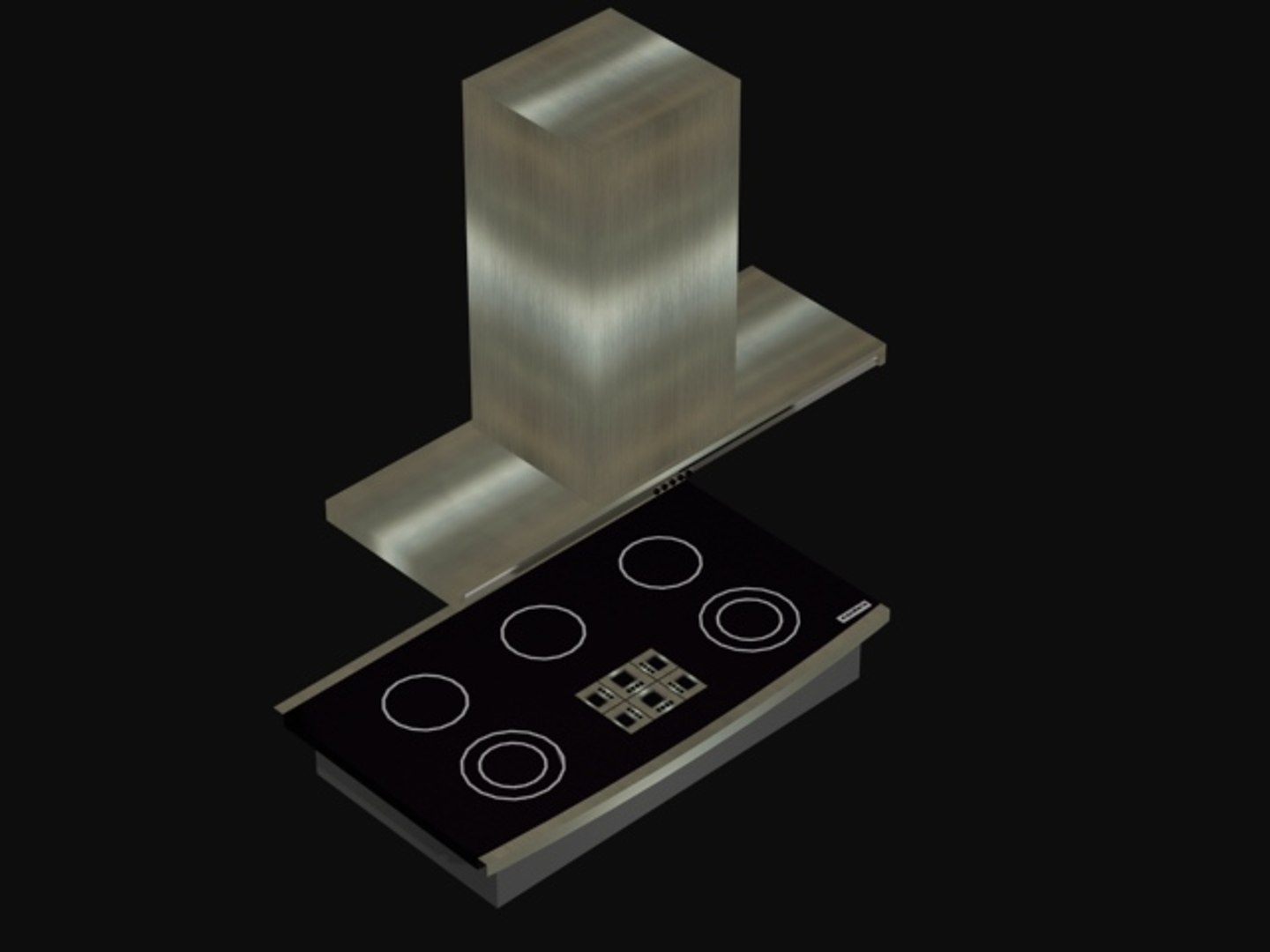 cooktop 3d model