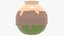 glazed pot