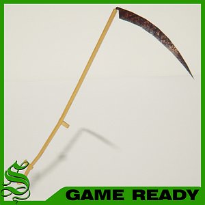 Low Poly Scythe
