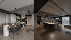 Apartment 05 - Super CAT 3D model