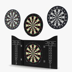3D Dart Boards Collection