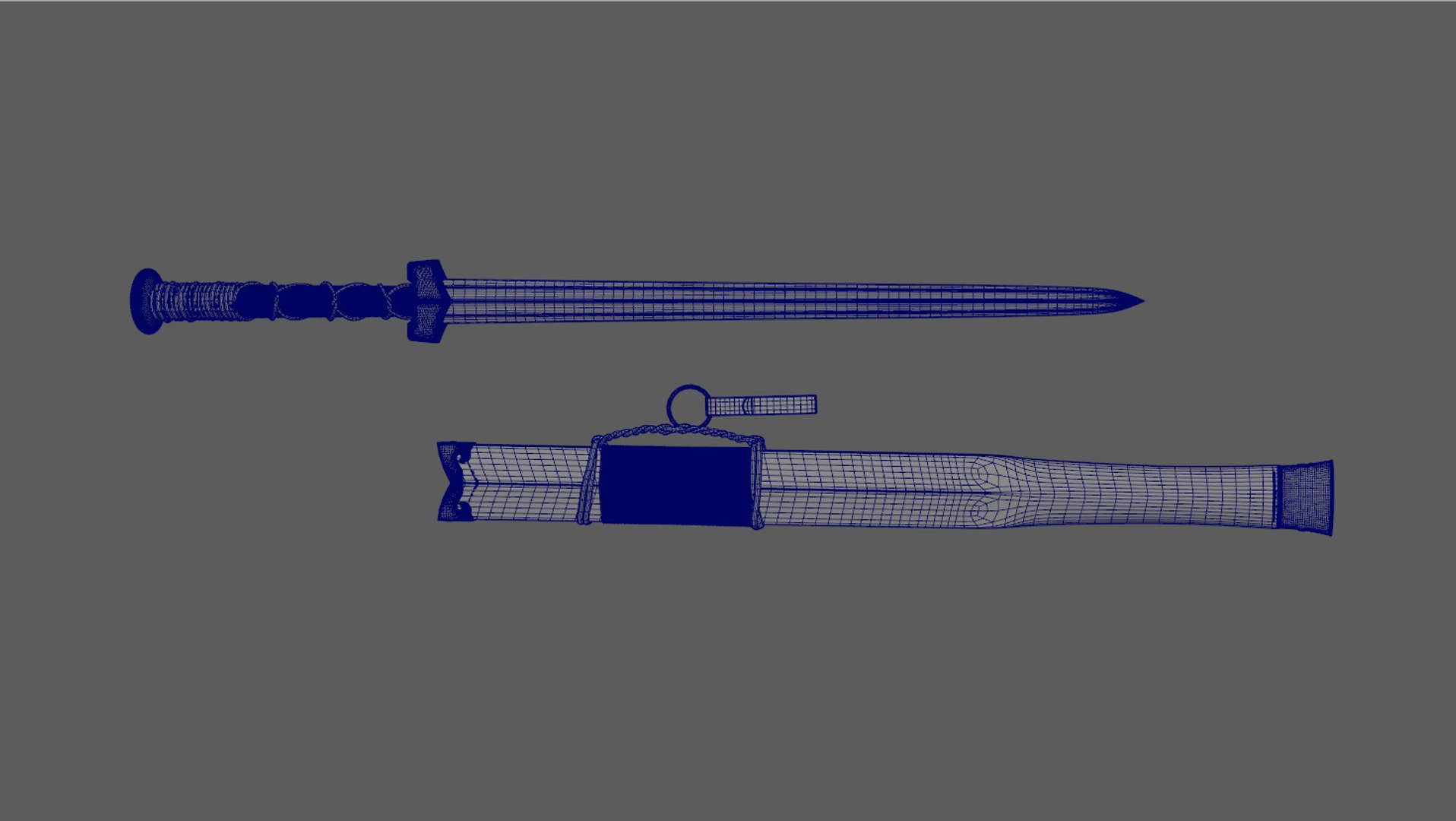 3d Sword Model Turbosquid 2155979