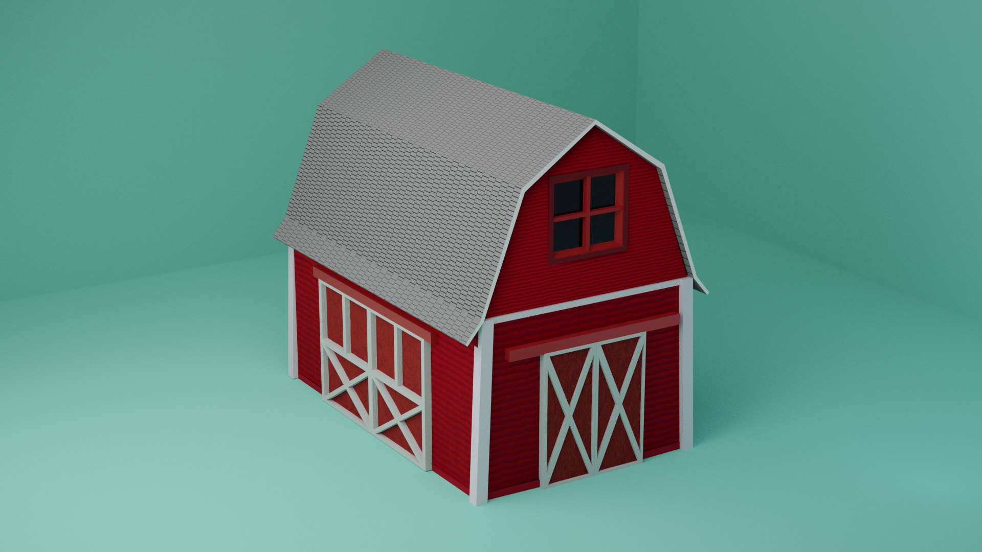 3d Barn Farm Model Turbosquid 1605157