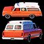 Ambulanza suburbana Chevrolet del 1970