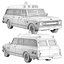 Ambulanza suburbana Chevrolet del 1970