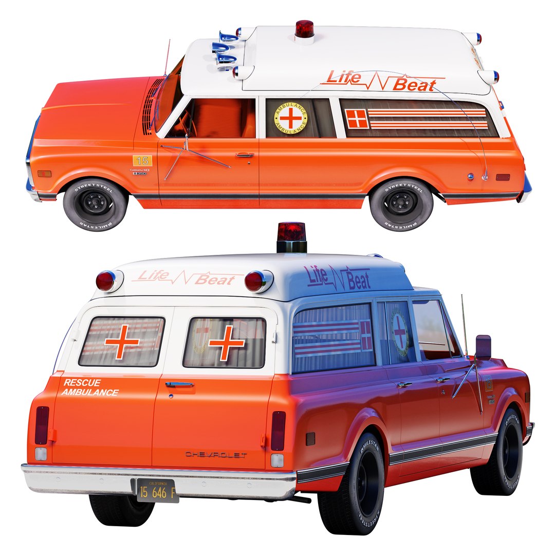Chevrolet suburban 1970 ambulance 3D model https://p.turbosquid.com/ts-thumb/OJ/WMsQo0/c0/chevroletsuburban1970ambulance007/jpg/1719568743/1920x1080/fit_q87/e162fc87120f080050011b0b7b1d3e4ffccb182b/chevroletsuburban1970ambulance007.jpg