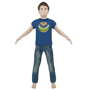 blender boy years old model