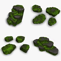 Cave Platform 1 - 4 Combo - Moss 2
