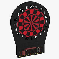 Electronic Dartboard with Scoreboard