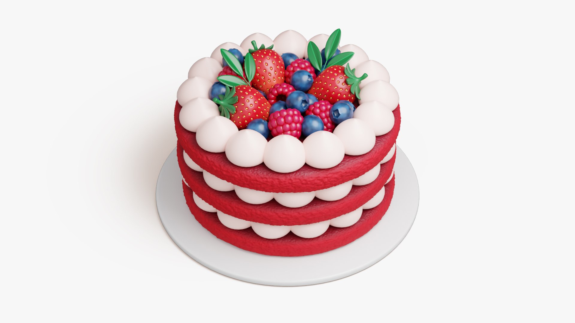 3D Red Velvet Cake model https://p.turbosquid.com/ts-thumb/OJ/iYBEha/2T/redvelvethd/jpg/1760085380/1920x1080/fit_q87/5a365927cedaa0262b8bf9f16da96bba089e6c70/redvelvethd.jpg