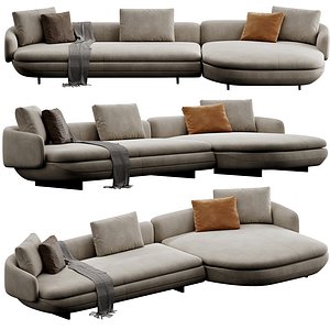 Minotti Vivienne 3D model