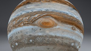 3d model 4k jupiter