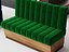 Combinaison de banquettes multicolores pour restaurant moderne