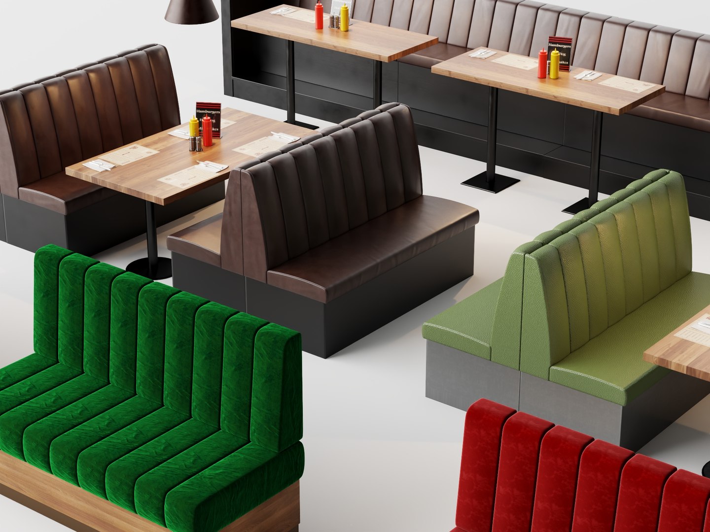 Modern Restaurant Multi  Color Booth Seating Combination model https://p.turbosquid.com/ts-thumb/OJ/mso12D/xk/116/jpg/1776935360/1920x1080/fit_q87/33869e95672dd36d6e9c0115b1563bd41890928f/116.jpg