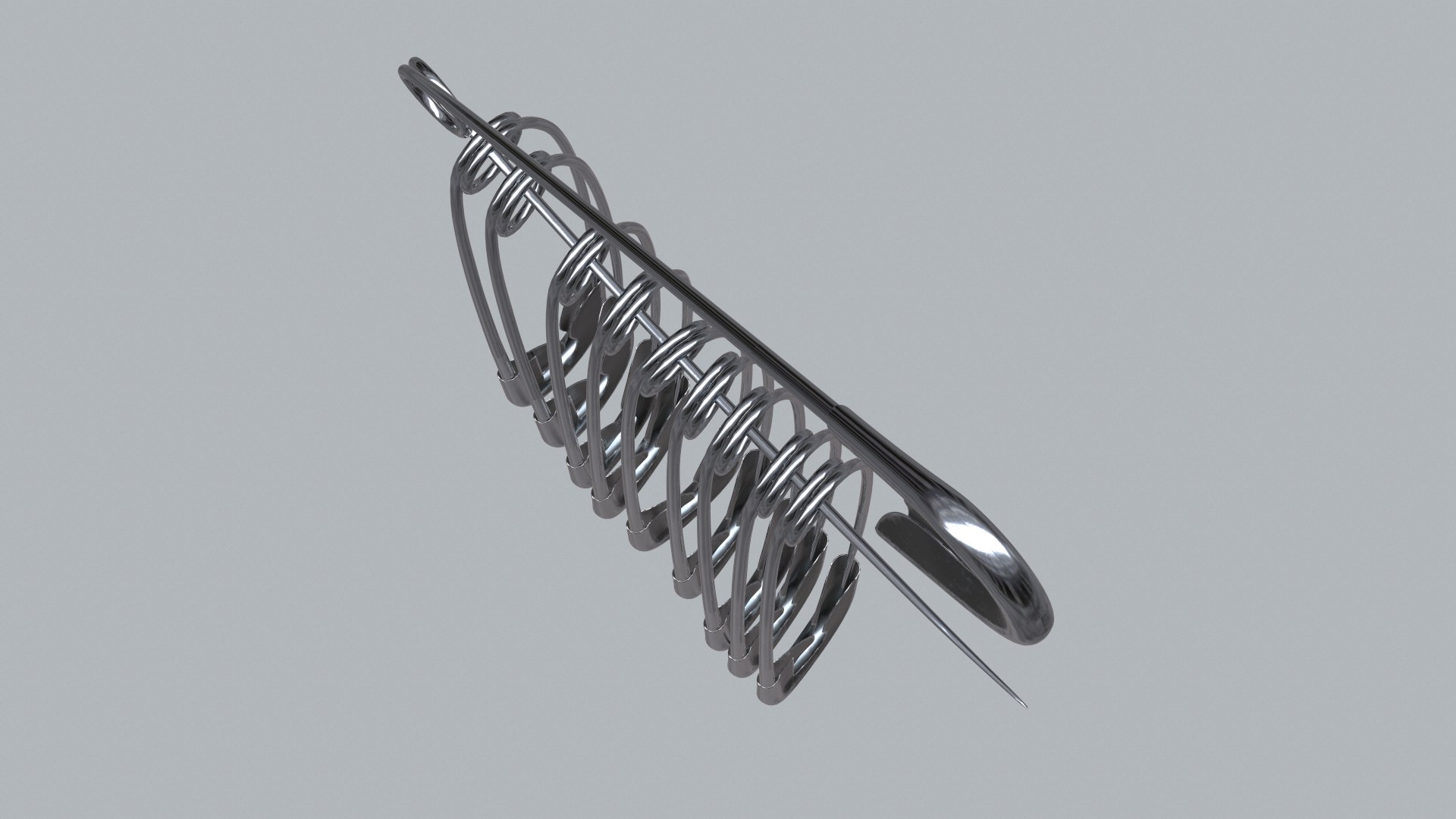 Safety Pin 3D Model - TurboSquid 1428873