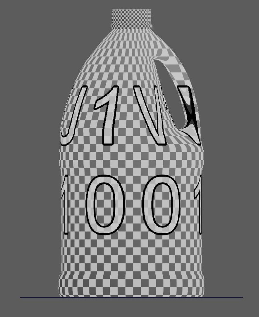 Bleach Bottle 3D Model - TurboSquid 1983432