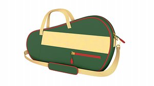 3D Badminton Bag PBR model