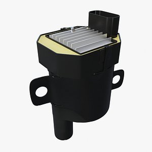 ignition coil 3d model