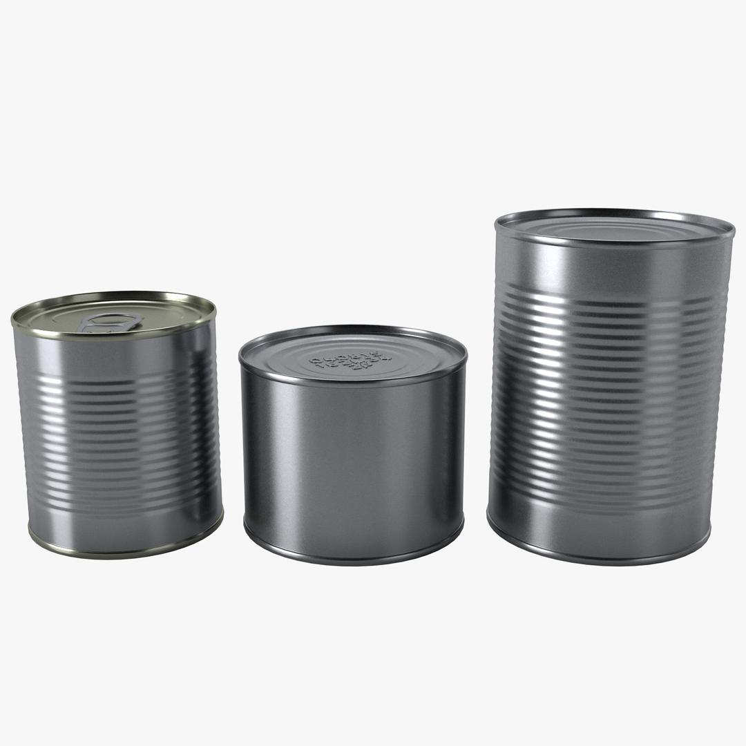 깡통 포장 3D 모델 - TurboSquid 1193588