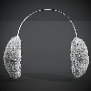 Fur headphones model