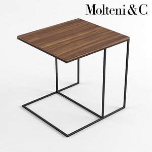 minotti leger stool 3d max